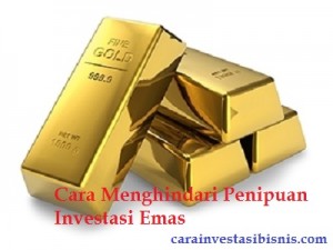 cara menghindari penipuan investasi emas