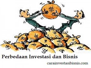 perbedaan investasi dan bisnis