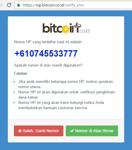 Dompet Website untuk bitcoin