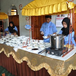 Sistem Gubuk catering pernikahan