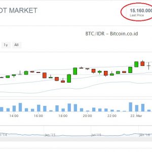 garis bitcoin spot market naik